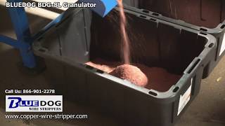 Copper Chopper BDG8L  Granulate your scrap copper wire [upl. by Alpers]