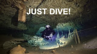 EXTREME DIVING cave diving with an open dive plan [upl. by Tybi665]