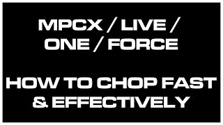 How to Chop Samples FAST Mpc Live  Mpc One  Mpc X [upl. by Nairbo]