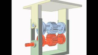 Rotation to translation mechanism 2 [upl. by Ecnav725]