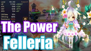 【Summoners War  Currys RTA】The Power Felleria she is so good and useful [upl. by Netsuj]