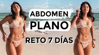 EJERCICIOS PARA ABDOMEN Y CINTURA Rutina Para Abdomen Plano amp Cintura Pequeña RETO 7 DÍAS [upl. by Noxas161]