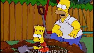 The Simpsons  Bart Digging [upl. by Nohtiek883]