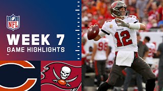 Bears vs Buccaneers Week 7 Highlights  NFL 2021 [upl. by Farant]