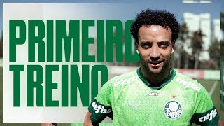 FELIPE ANDERSON JÁ ESTÁ TREINANDO NO PALMEIRAS [upl. by Rodman]