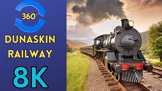 MindBlowing 360° Drone Footage Over Abandoned Scottish Railway Line [upl. by Llekim923]