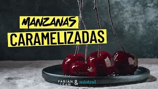 MANZANAS ACARAMELADAS  Manzanas Con Caramelo 😍 Receta Fácil [upl. by Shem692]