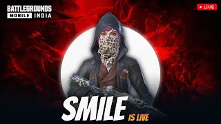 BGMI Live Gameplay  Rush Only 😈 Smile bgmi pubg  pubgmibile [upl. by Chrysler822]