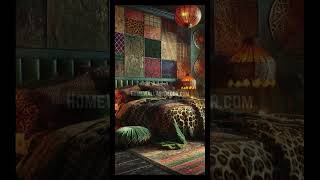 Patchwork Bliss Bright Bohemian Interior Decor Ideas homedecor moderndecor bohemia [upl. by Gerhard]