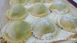 HOMEMADE Ravioli di Ricotta e Spinaci con ricotta fatta in casa [upl. by Hortensia]