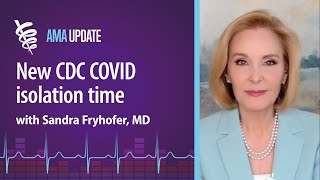 CDC changes COVID isolation guidelines and COVID vaccine dose schedule with Sandra Fryhofer MD [upl. by Aciraa]