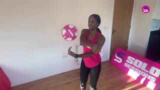 Netball  Home Ball Skills For ALL  Part 1  Solo Sessions [upl. by Dobbins719]