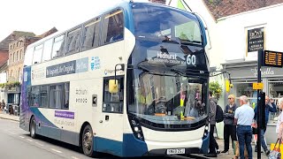 FRV  Stagecoach South Route 60  Chichester  Midhurst  11273  SN69 ZGJ  Enviro 400 MMC [upl. by Ainoda]