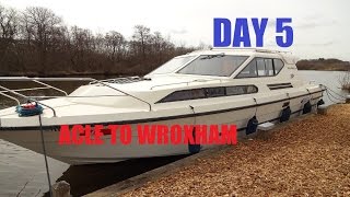 Norfolk Broads  Brinks Belmore TC  Day 5 [upl. by Tiloine]