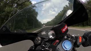 Aprilia RS125 Harada onboard [upl. by Rida884]