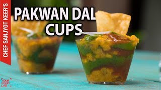 Pakwan Dal Cups  Innovative plating style  By Chef Sanjyot Keer [upl. by Enel]