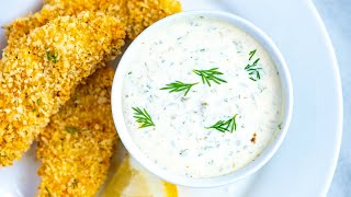 How to Make the Best Homemade Tartar Sauce [upl. by Sollars]