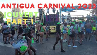 Antigua Carnival 2023 jouvert part 1 [upl. by Adehsor]