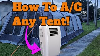 DIY Camping Air Conditioner  Tear Drop Camper  Stay Cool while Camping [upl. by Berkow]