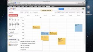 How to ICS KalenderDatei in den GoogleKalender importieren [upl. by Gerhan]