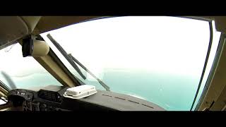 Approach amp Land Staniel cay Bahamas from Tamiami US B200 BE20 King air 200 [upl. by Budworth113]