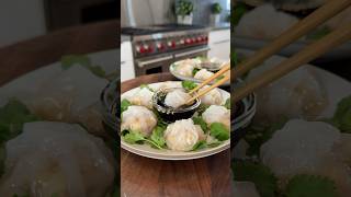 Healthy steamed shrimp rice paper dumplings✨ [upl. by Nevetse]