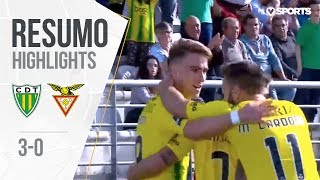 Highlights  Resumo Tondela 30 Desp Aves Liga 1718 31 [upl. by Gunther]