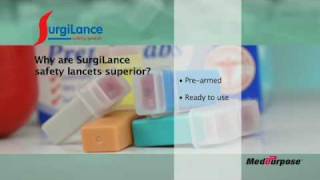 About SurgiLance Safety Lancets [upl. by Quita]