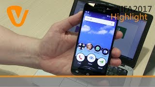 IFA 2017 live – SeniorenHandy Doro 8040 im Test deutsch [upl. by Prem288]