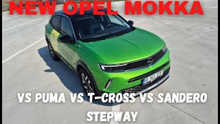 Review of the new Opel Mokka 12 Turbo 130 hp AT8 Aisin 2024 Mokka vs Puma vs TCross vs 2008 2024 [upl. by Gough]