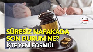 Süresiz Nafaka Mağdurları Yeni Düzenlemeyi Bekliyor  Yeşim Salkım Şeffaf Masa [upl. by Ambrosane]