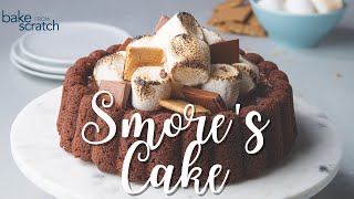 Lets Bake a Smores Cake [upl. by Telracs]