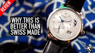 Why This Is Better Than Most Swiss Made Luxury Watches Glashütte Original PanoMaticLunar Review [upl. by Yenitirb]