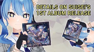 Suiseis 1st Album Details Still Still Stellar Stellar Hololive [upl. by Sayce249]