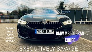 BMW M850i GRAN COUPE REVIEW  EXECUTIVELY SAVAGE [upl. by Jody]