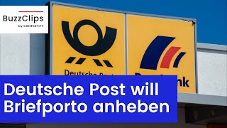 Deutsche Post beantragt Briefportoerhöhung [upl. by Babette]