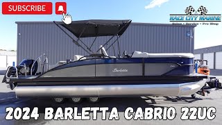 2024 Barletta Cabrio 22UC Walkaround and Review [upl. by Tifanie]