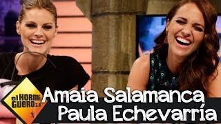 Paula Echevarría y Amaia Salamanca quotEn las redes sociales hay Anistas y Cristinistasquot [upl. by Kurtzman645]