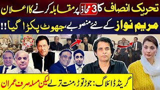 Political Showdown PTIs TriFront Battle Maryam Nawazs Projects Exposed Irshad Bhatti Analysis [upl. by John]