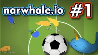 Narwhaleio  ROCKET LEAGUE DE BALEIAS NARVAL  Gameplay 1 [upl. by Annnora]