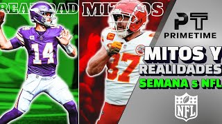 Los CHIEFS están SOBREVALORADOS  Mitos y Realidades Semana 5 NFL 2024 [upl. by Nic759]