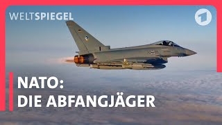 NATOLuftpolizei – Kampfjets fangen russische Geisterflieger ab  Weltspiegel [upl. by Stanton]