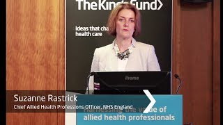 Suzanne Rastrick Allied Health Professionals into Action [upl. by Neetsuj]