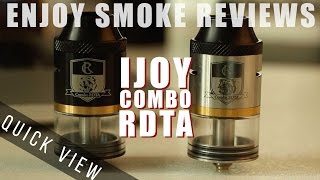 Quick view Combo RDTA by iJoy [upl. by Cutty]