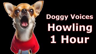 Dog Howling 1 Hour  60 Minutes Of Dogs Howling To Make Your Dog Howl [upl. by Akema1]