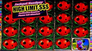 HUGE BONUS ON LIL RED LADY BUG  HIGH LIMIT SLOT [upl. by Roshelle358]