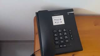 Alcatel Atlinks temporis 180 hotel phone ringing ringtone 2 [upl. by Randy]