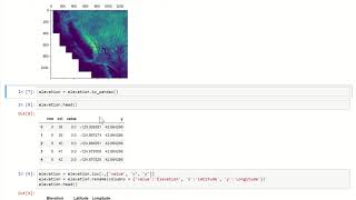 How to Convert a Geotiff File into a Pandas DataFrame [upl. by Etnaik]