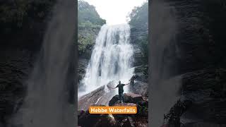 Hebbe Waterfalls Chikmagalur latest video❤️❤️ 5Hrs drive from BengaluruFull Vidoe on mY Channel [upl. by Abate550]