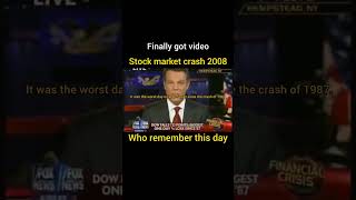 2008 Stock Market Crash [upl. by Ennairrac]